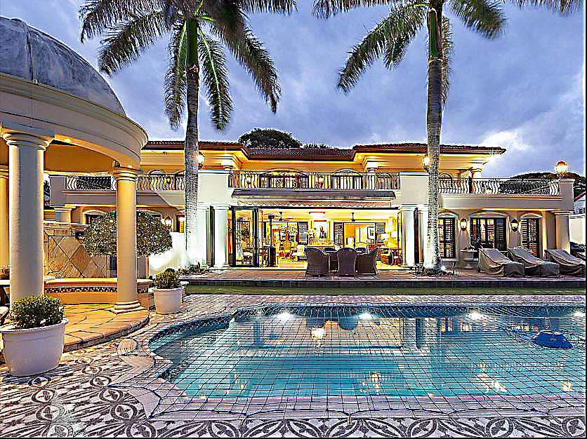 Magnificent mansion on a street many want to live