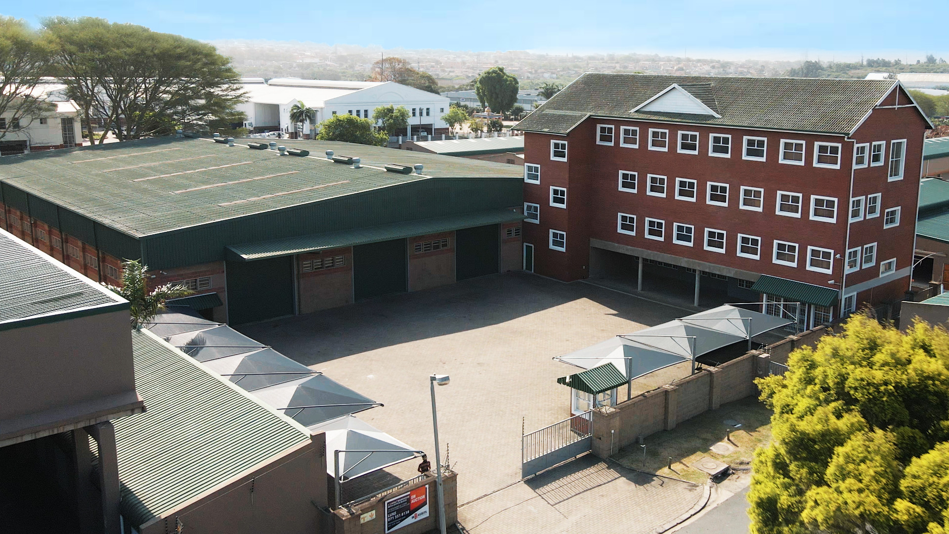 Industrial Warehouse with Office Block