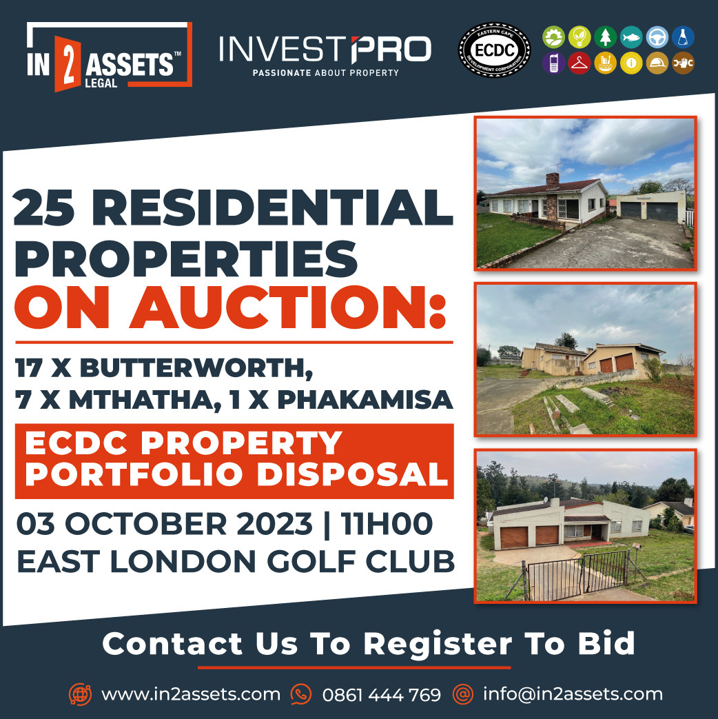 In2assets to Auction ECDC Residential Properties