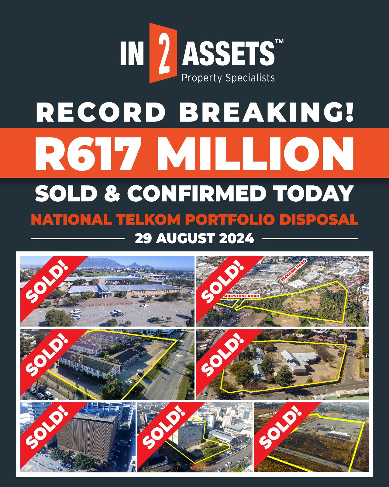 Telkom Disposal Auction a Huge Success